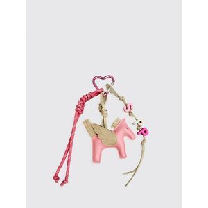 Secret Pon-Pon Key Chain Woman Pink